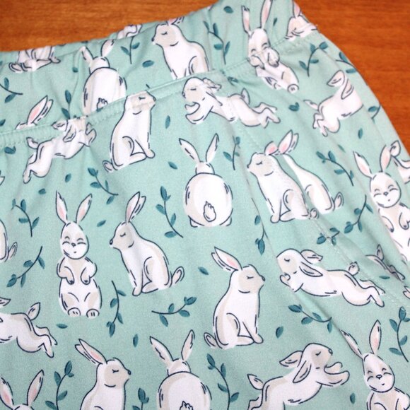 Women's Long Sleeve Soft Bunny Rabbit Cozy Pajama Set 2XL XXL - Picture 8 of 11